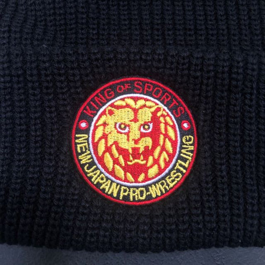Lion Mark Color Logo Beanie Black Caps PW Catalog