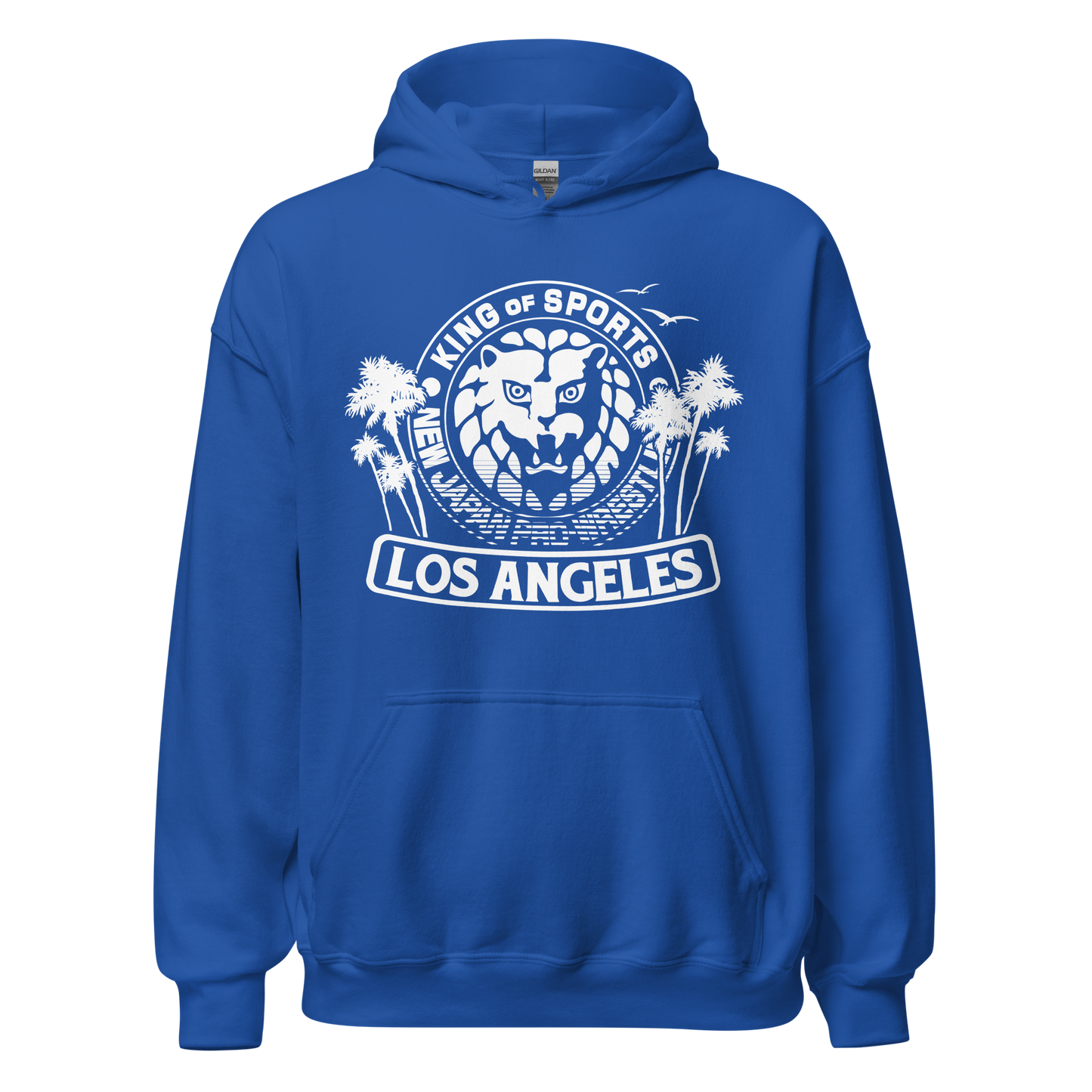 Lion Mark Los Angeles Pullover Hoodie Blue Version [LA Dojo Stock] T-Shirt PW Catalog