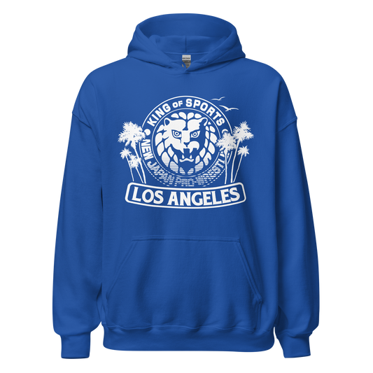 Lion Mark Los Angeles Pullover Hoodie Blue Version [LA Dojo Stock] T-Shirt PW Catalog