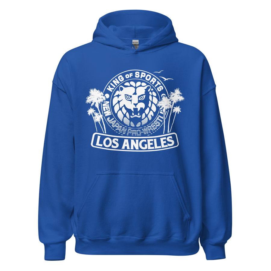 Lion Mark Los Angeles Pullover Hoodie Blue Version [LA Dojo Stock] T-Shirt PW Catalog