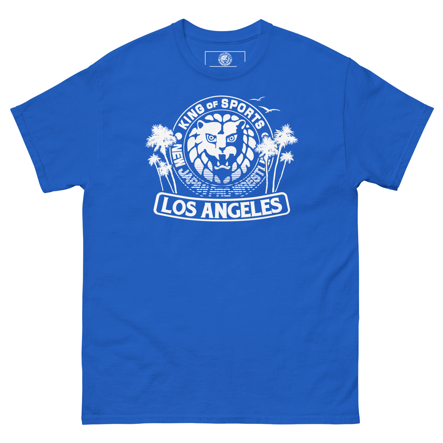 Lion Mark Los Angeles T-Shirt Blue Version [LA Dojo Stock] T-Shirt PW Catalog