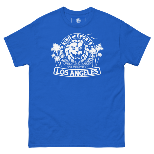 Lion Mark Los Angeles T-Shirt Blue Version [LA Dojo Stock] T-Shirt PW Catalog
