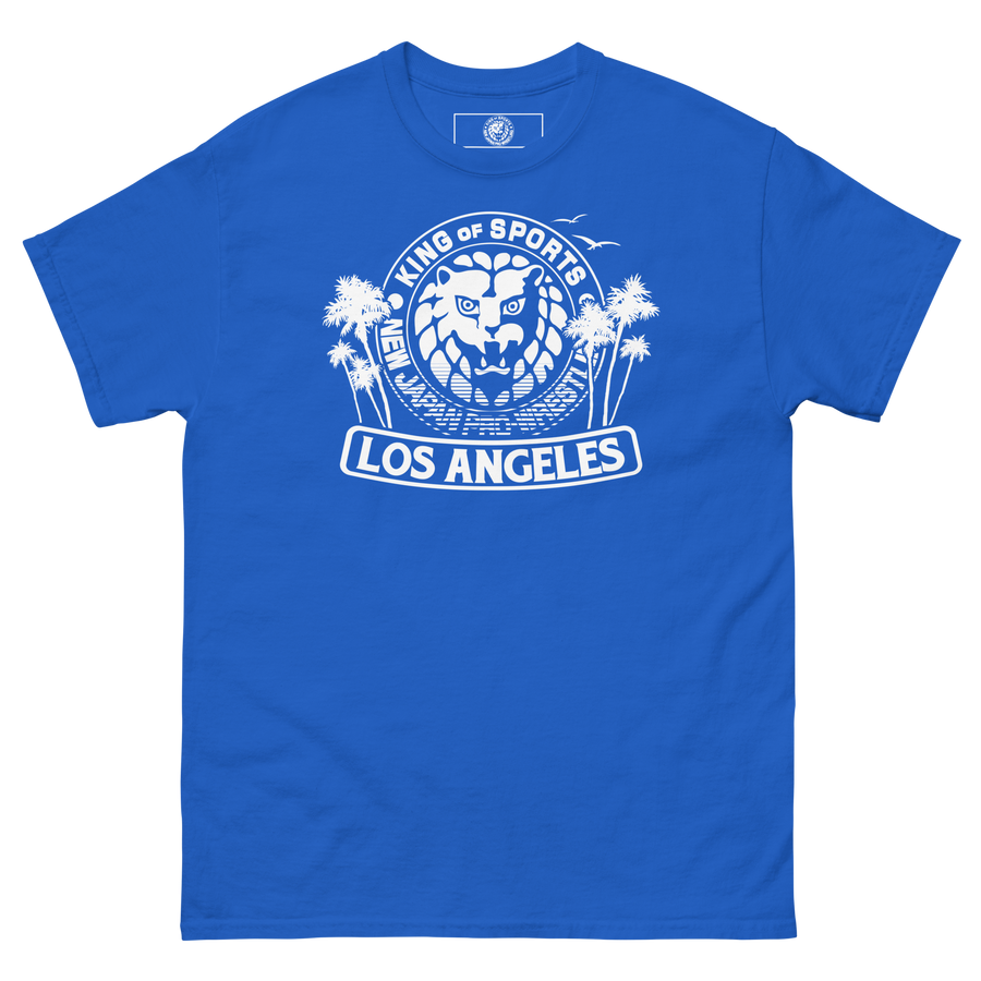 Lion Mark Los Angeles T-Shirt Blue Version [LA Dojo Stock] T-Shirt PW Catalog
