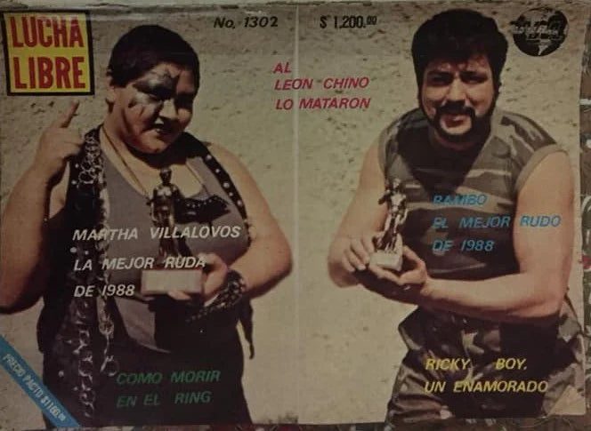 Lucha Libre Volume 1302 Magazine PWcatalog