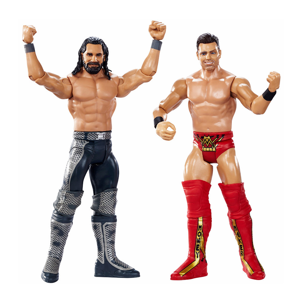 Seth Rollins & The Miz WrestleMania 35 Mattel Action Figure 2-Pack