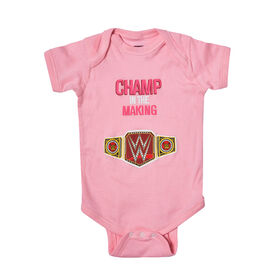 WWE "Champ in The Making" Girls Onesie Creeper