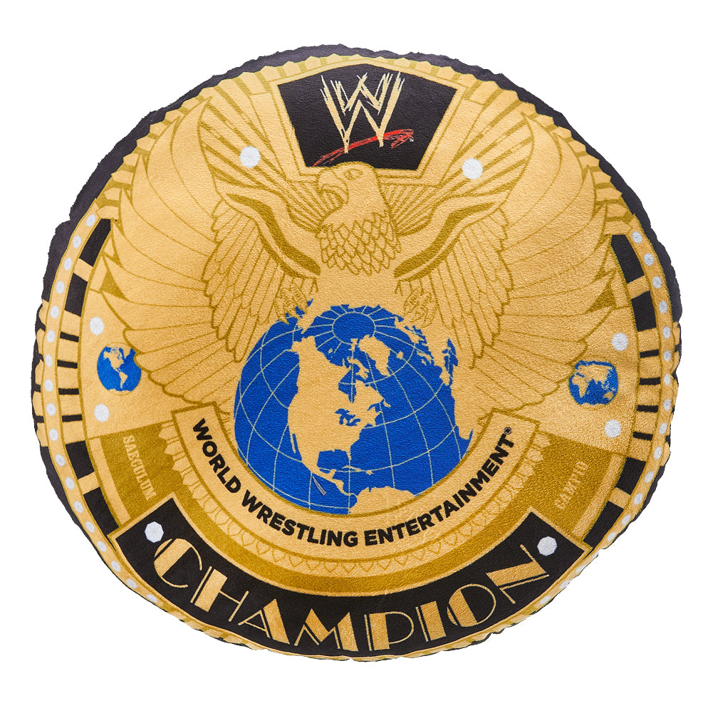 Attitude Era Championship Title Throw Pillow