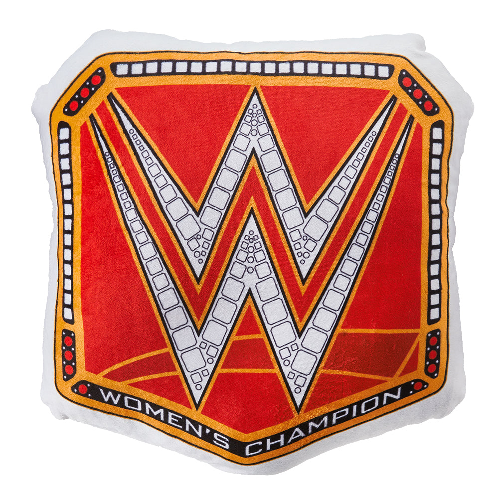 RAW Women's Championship Title Throw Pillow