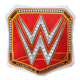 RAW Women's Championship Title Throw Pillow