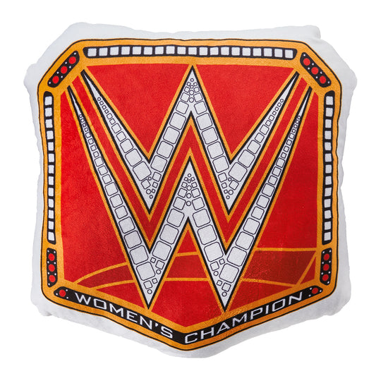 RAW Women's Championship Title Throw Pillow Pillow PW Catalog