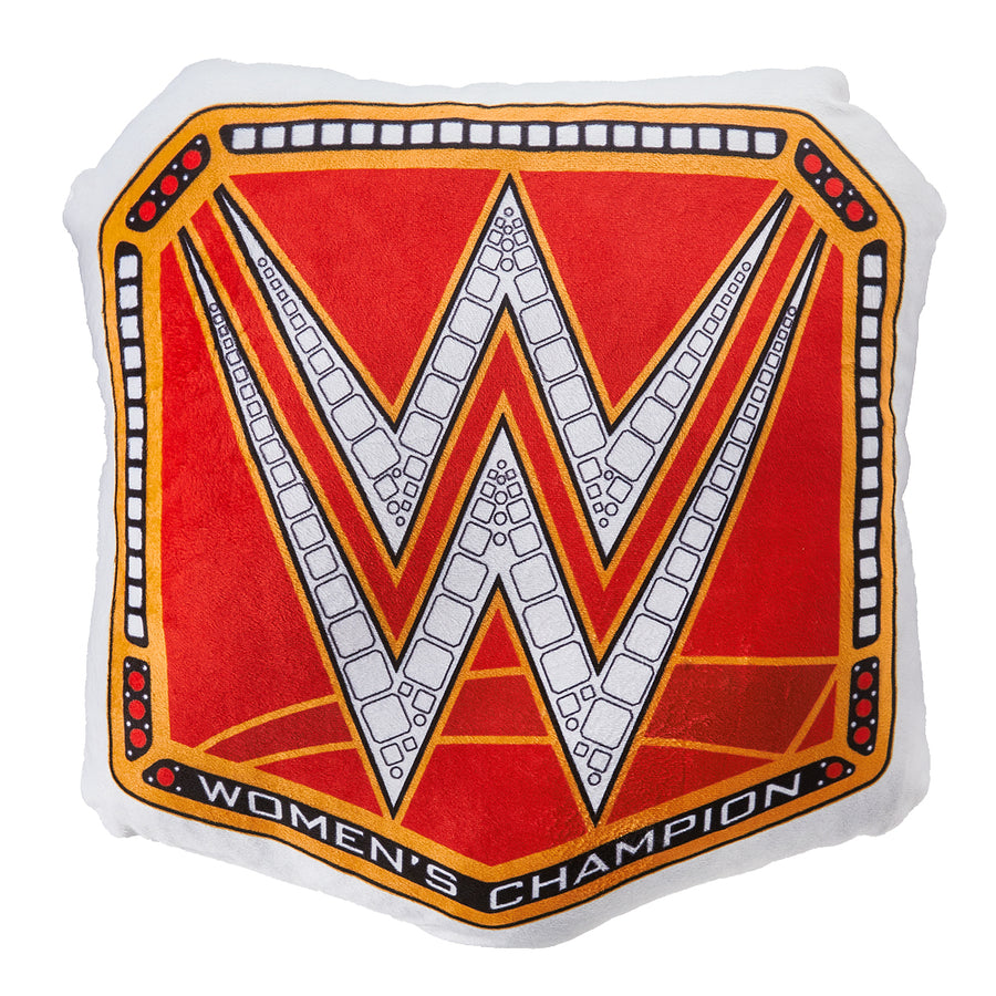 RAW Women's Championship Title Throw Pillow