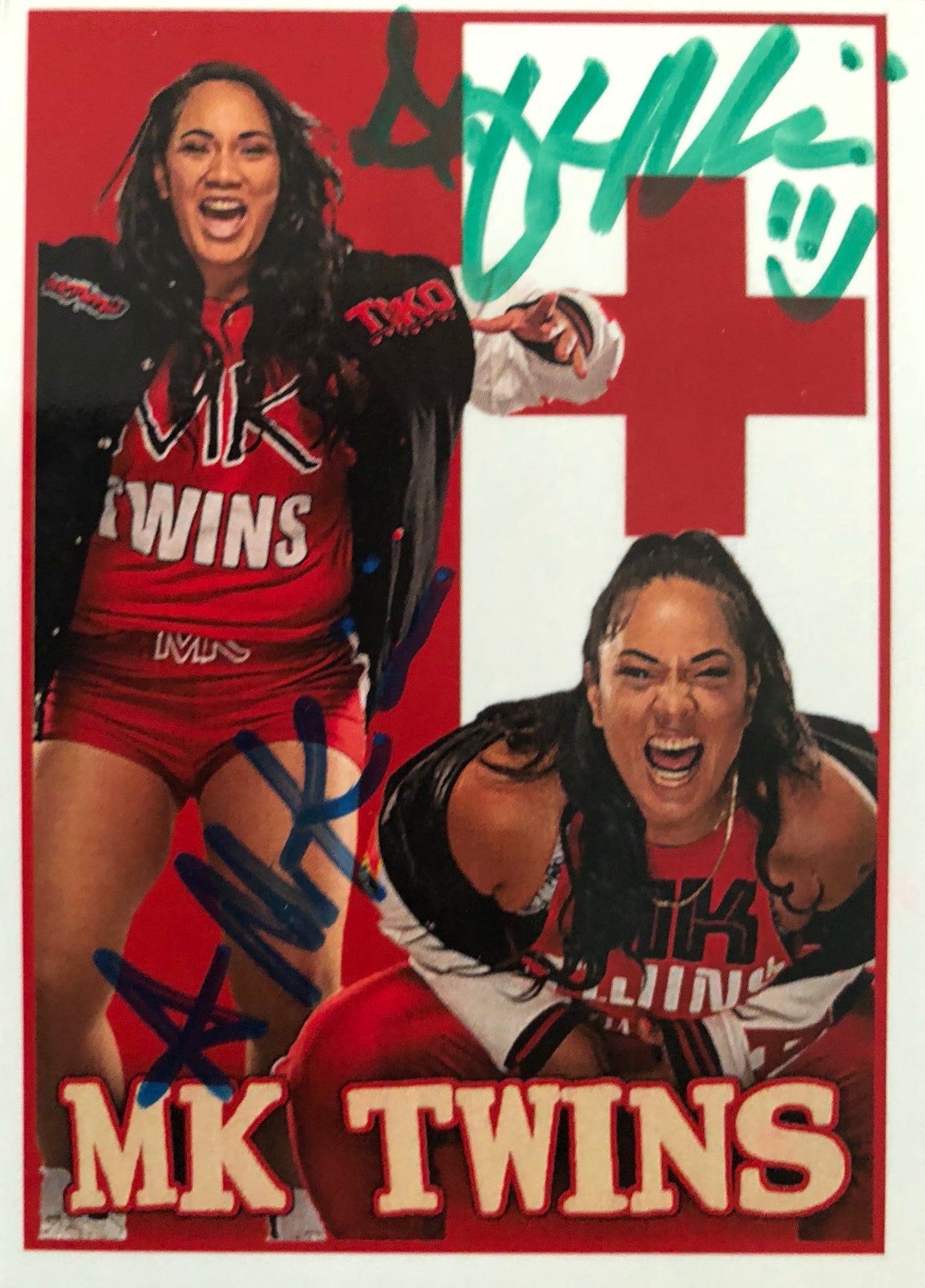 MK Twins trading card PW Catalog