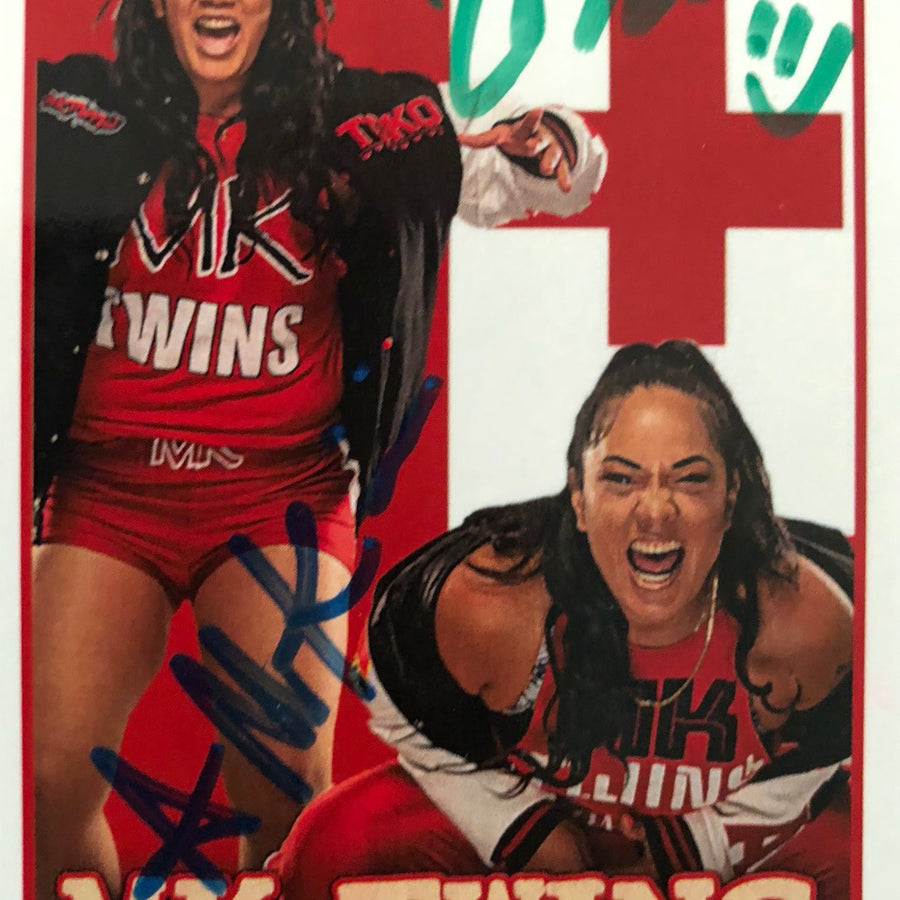 MK Twins trading card PW Catalog