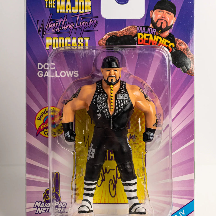 Major Wrestling Figure Podcast Major Bendies Series 4 Doc Gallows Action & Toy Figures PWcatalog