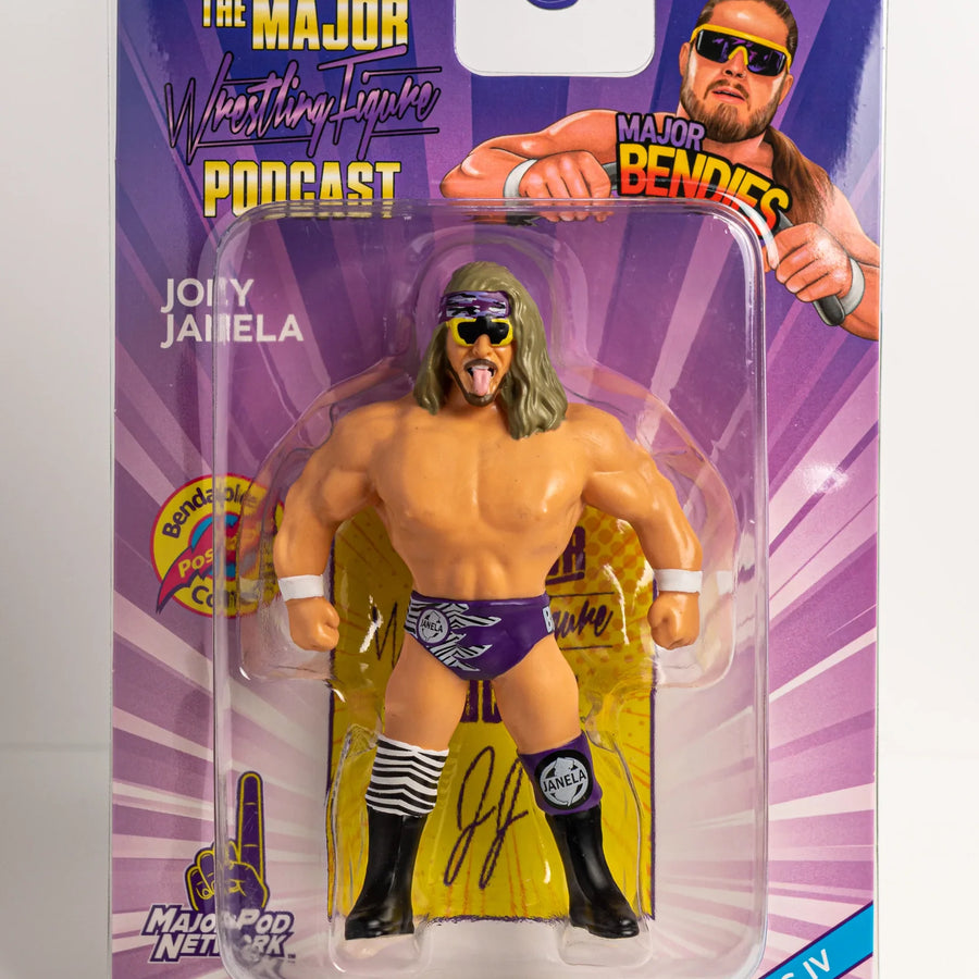 Major Wrestling Figure Podcast Major Bendies Series 4 Joey Janela Action & Toy Figures PWcatalog
