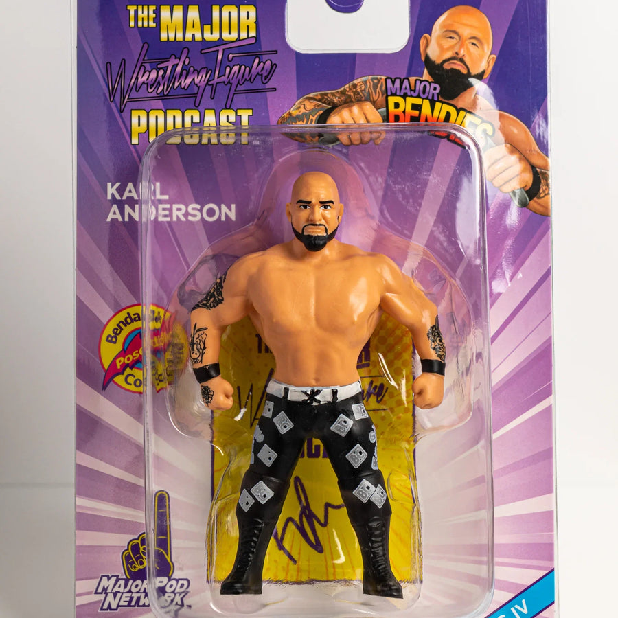 Major Wrestling Figure Podcast Major Bendies Series 4 Karl Anderson Action & Toy Figures PWcatalog