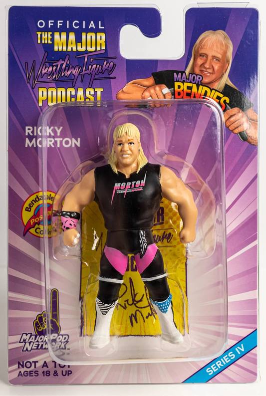 Major Wrestling Figure Podcast Major Bendies Series 4 Ricky Morton Action & Toy Figures PWcatalog