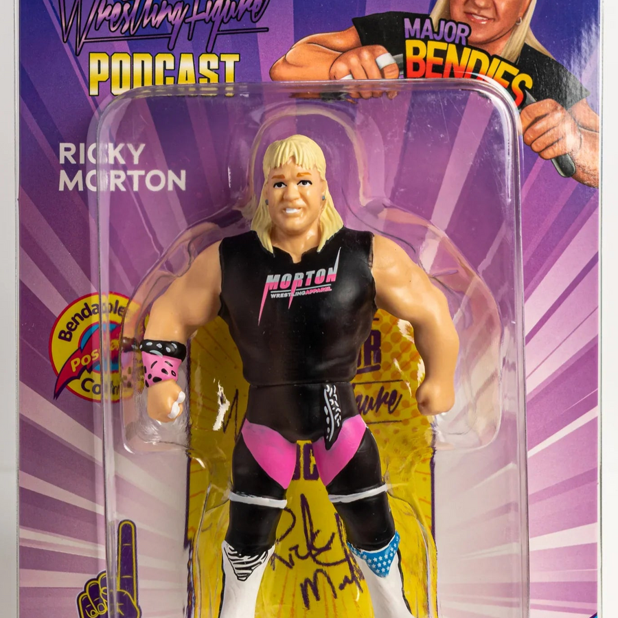 Major Wrestling Figure Podcast Major Bendies Series 4 Ricky Morton Action & Toy Figures PWcatalog