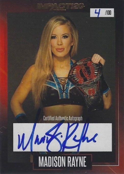 Madison Rayne trading card PW Catalog