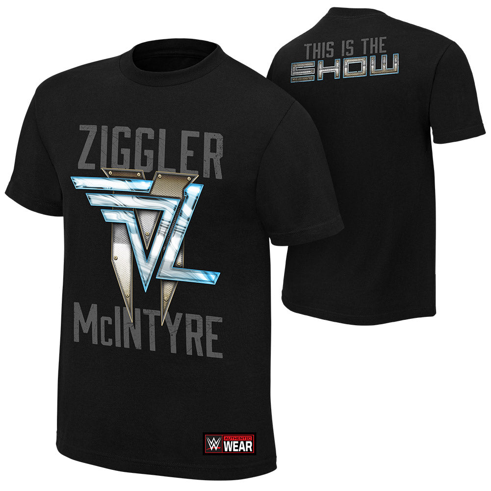 Dolph Ziggler & Drew McIntyre "This is The Show" Authentic T-Shirt T-Shirt PW Catalog