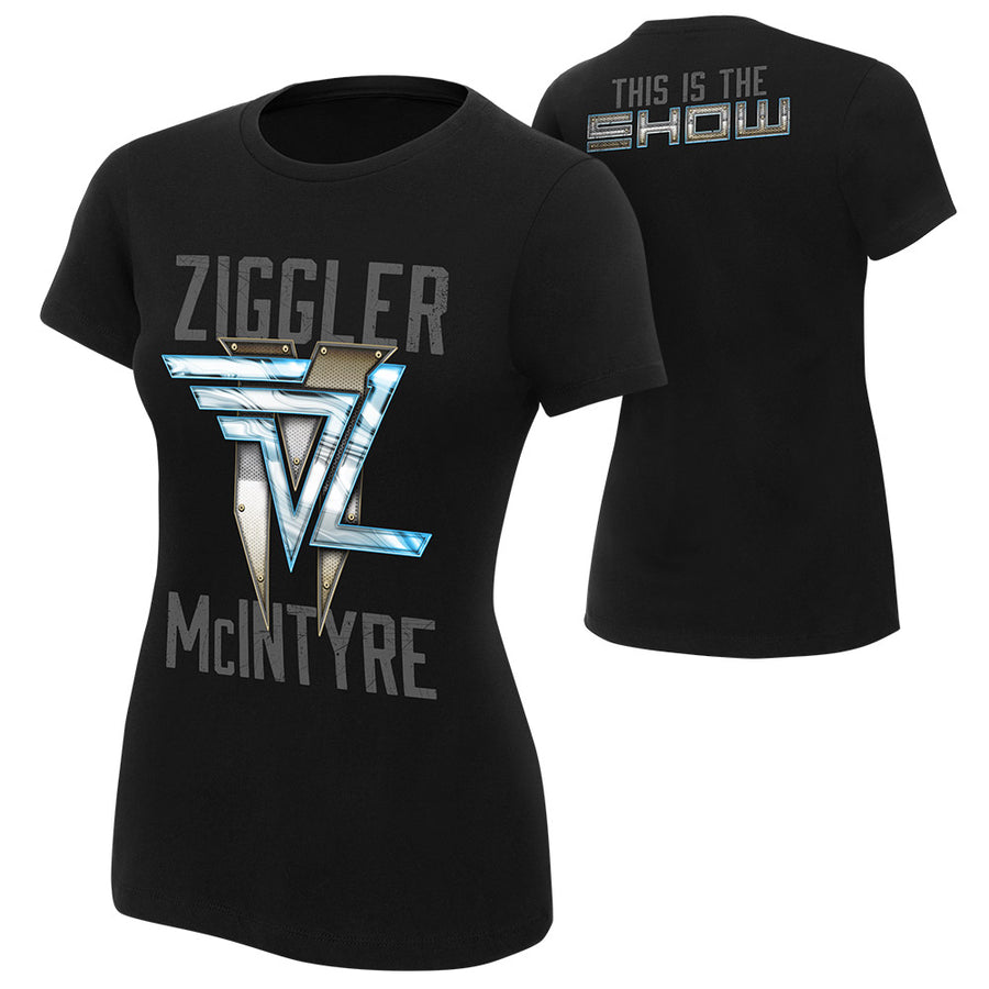 Dolph Ziggler & Drew McIntyre "This is The Show" Women's Authentic T-Shirt T-Shirt PW Catalog