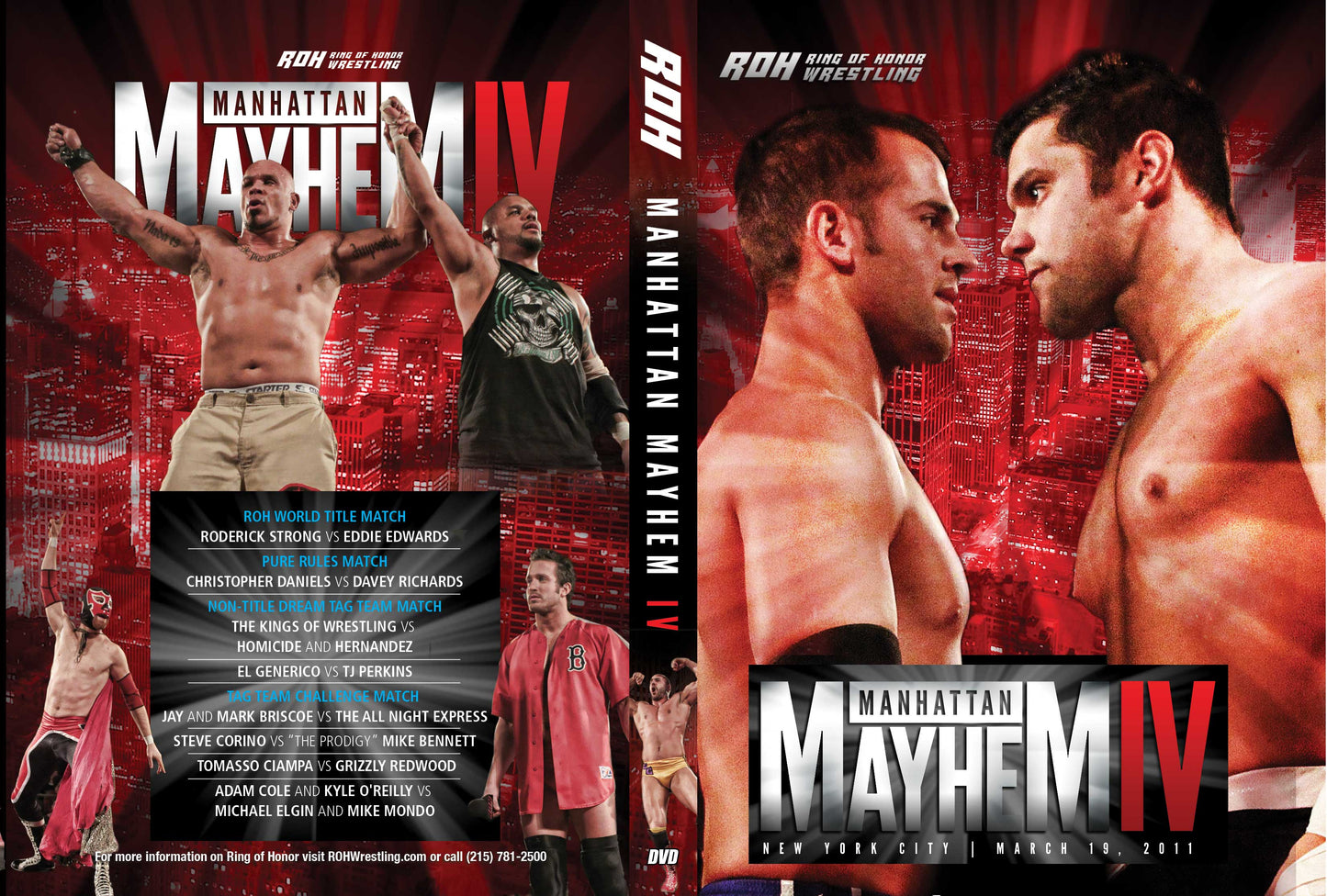 Manhattan Mayhem IV- New York, NY 03/19/11(DVD)