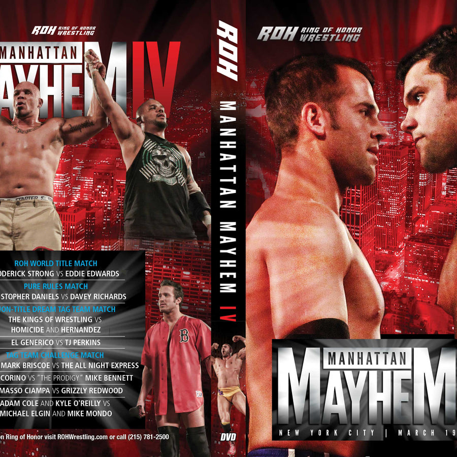 Manhattan Mayhem IV- New York, NY 03/19/11(DVD)