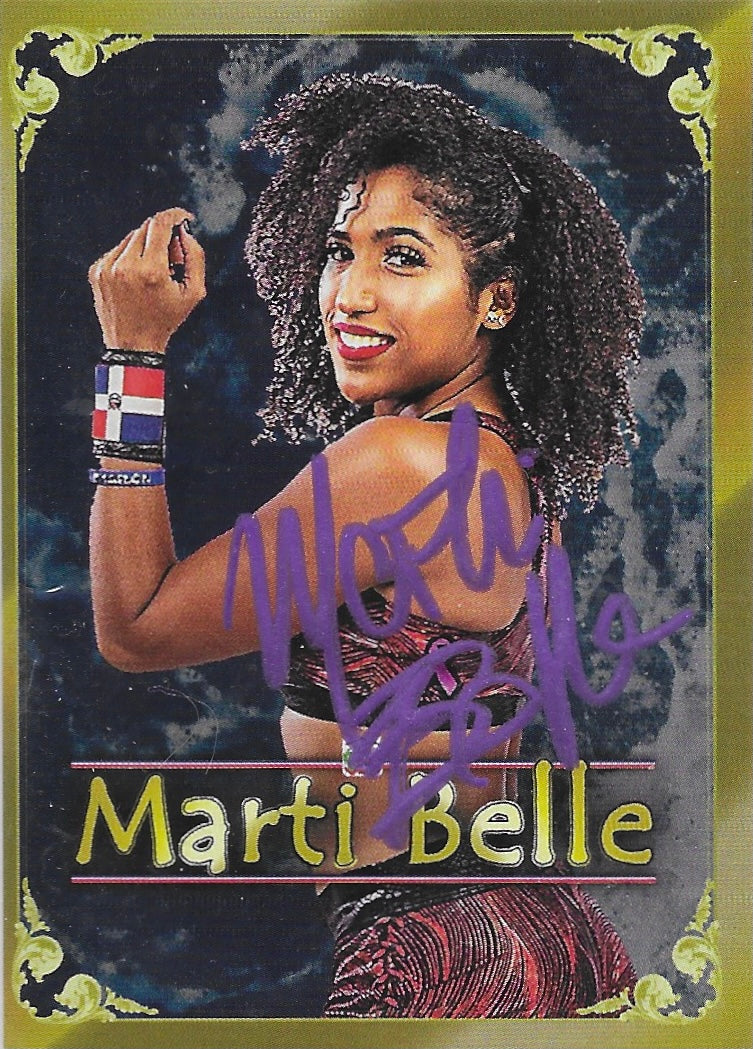 Marti Belle trading card PW Catalog