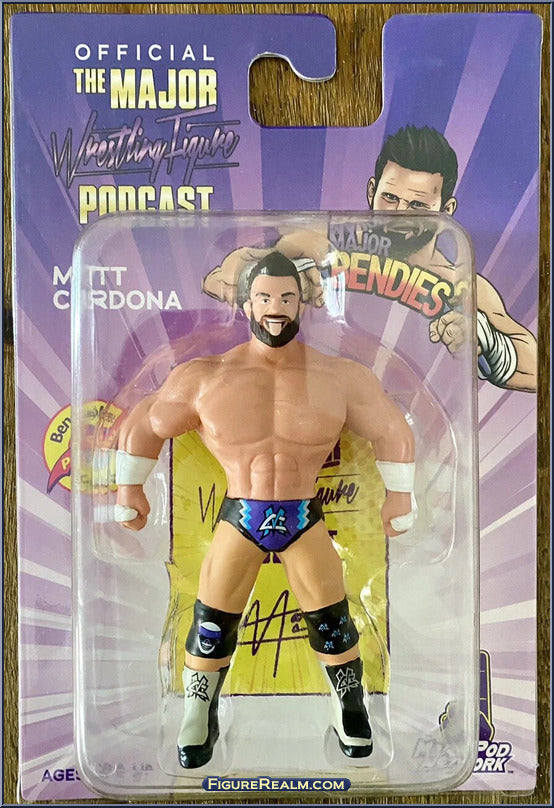 Major Wrestling Figure Podcast Major Bendies Series 1 Matt Cardona