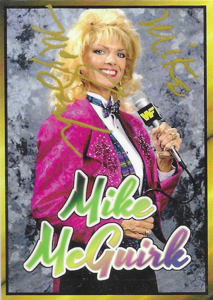 Mike Mcguirk trading card PW Catalog