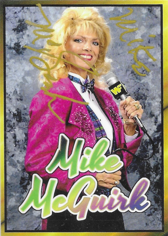 Mike Mcguirk trading card PW Catalog