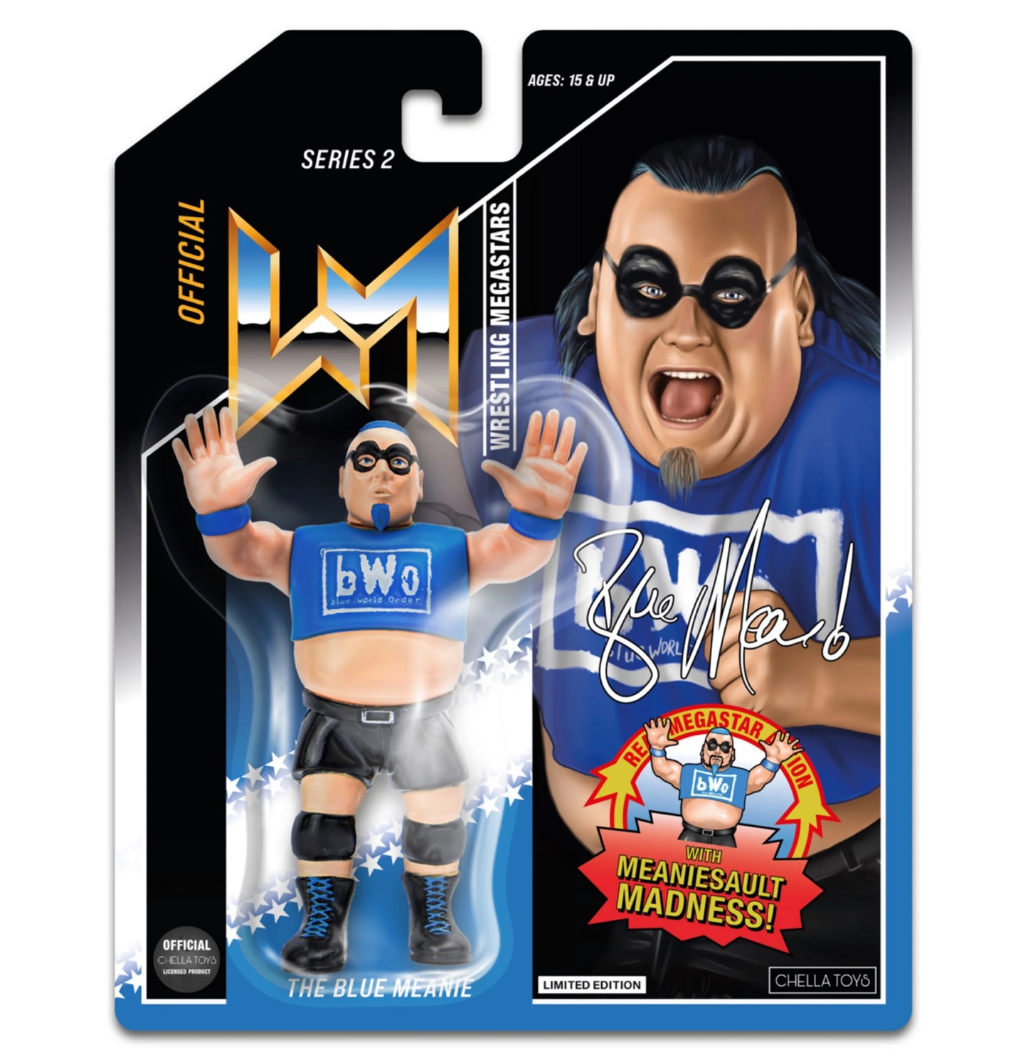 Chella Toys Wrestling Megastars 2 The Blue Meanie Action & Toy Figures Pwcatalog