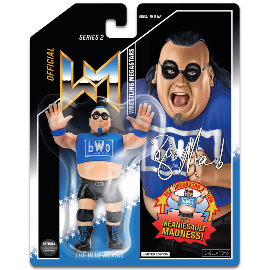 Chella Toys Wrestling Megastars 2 The Blue Meanie Action & Toy Figures Pwcatalog