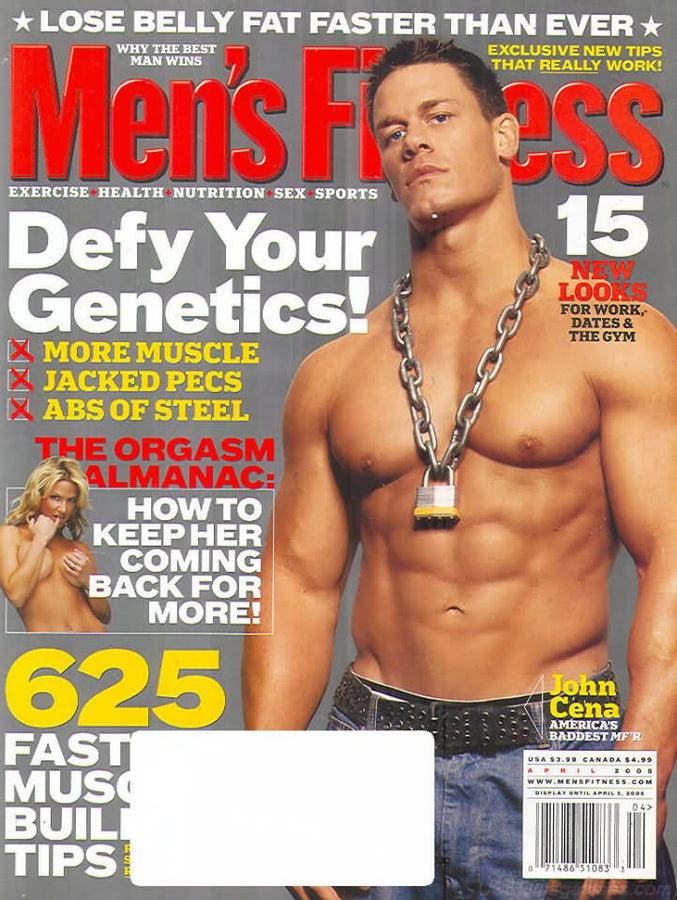 Mens Fitness 2005 John Cena Magazine PWcatalog