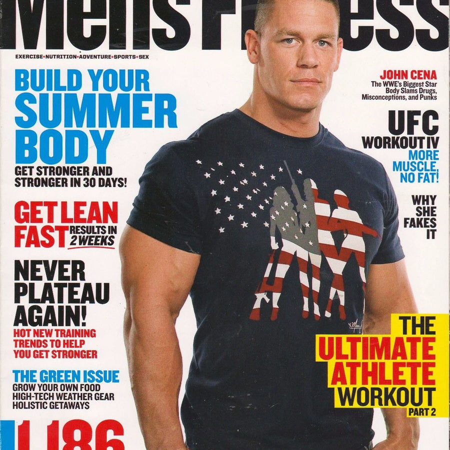 Mens Fitness April 2009 John Cena Magazine PWcatalog