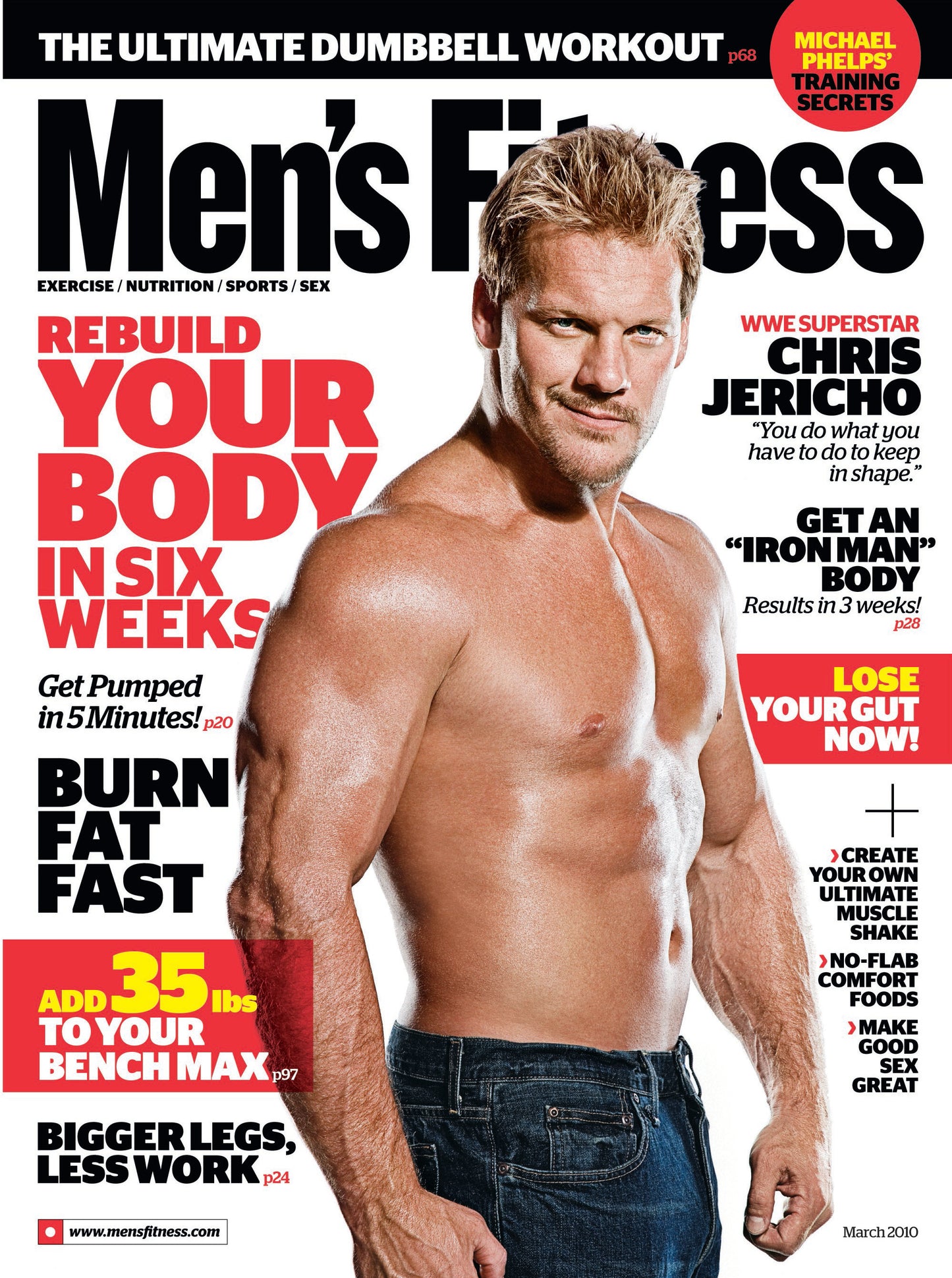 Mens Fitness March 2000 Magazine PWcatalog
