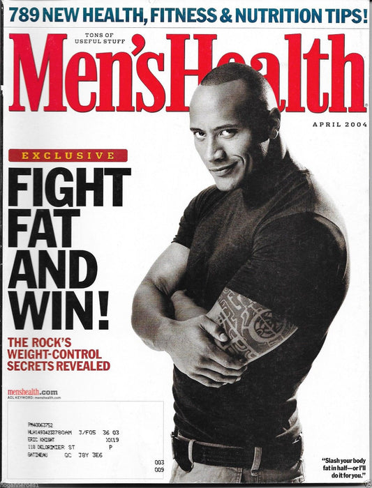 Mens Health April 2004 Variant Cover