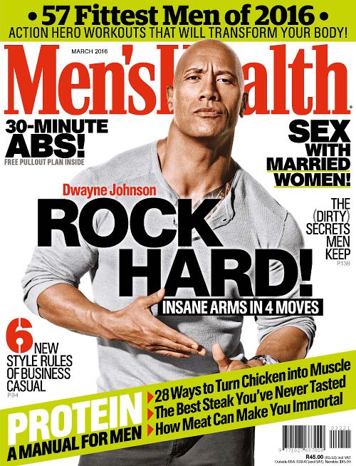 Mens Health Magazine March 2016