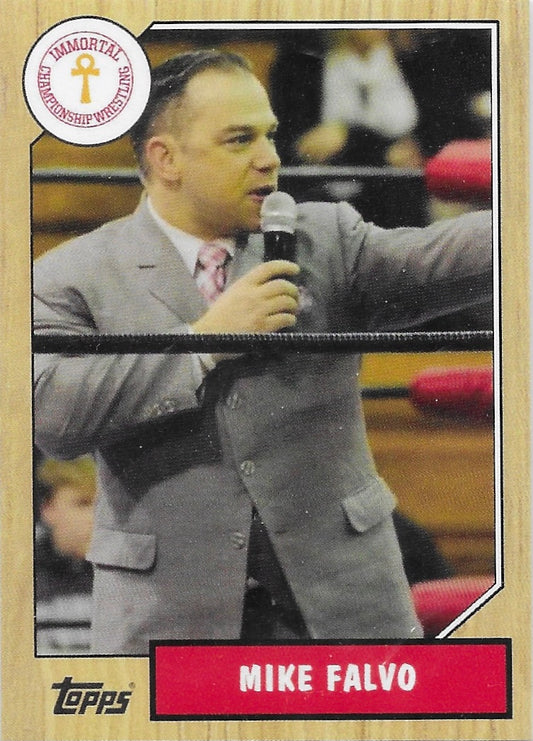 Mike Falvo trading card PW Catalog