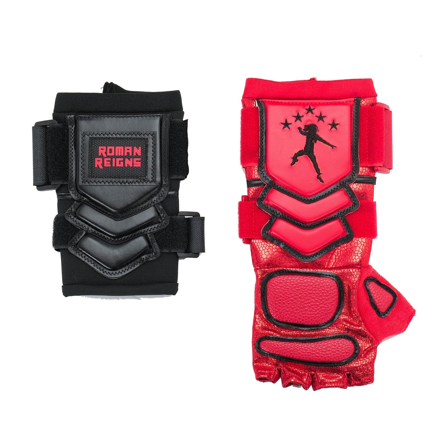 Roman Reigns Red Authentic Glove Set