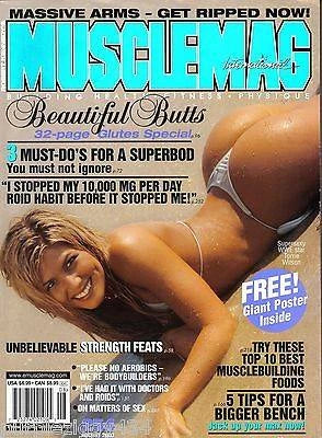 Muscle Mag August 2003 Torrie Wilson Magazine PWcatalog