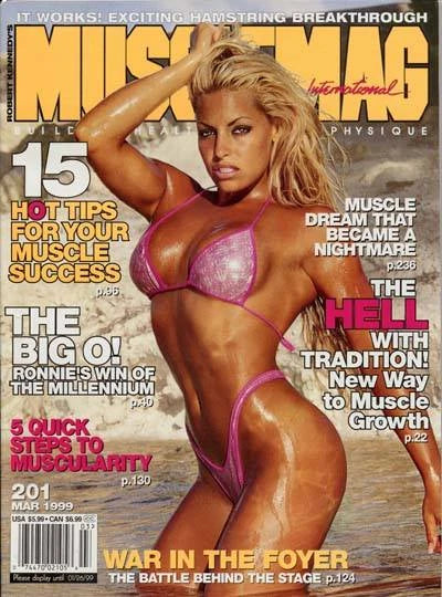 MuscleMag - March 1999 Trish Stratus Magazine PWcatalog