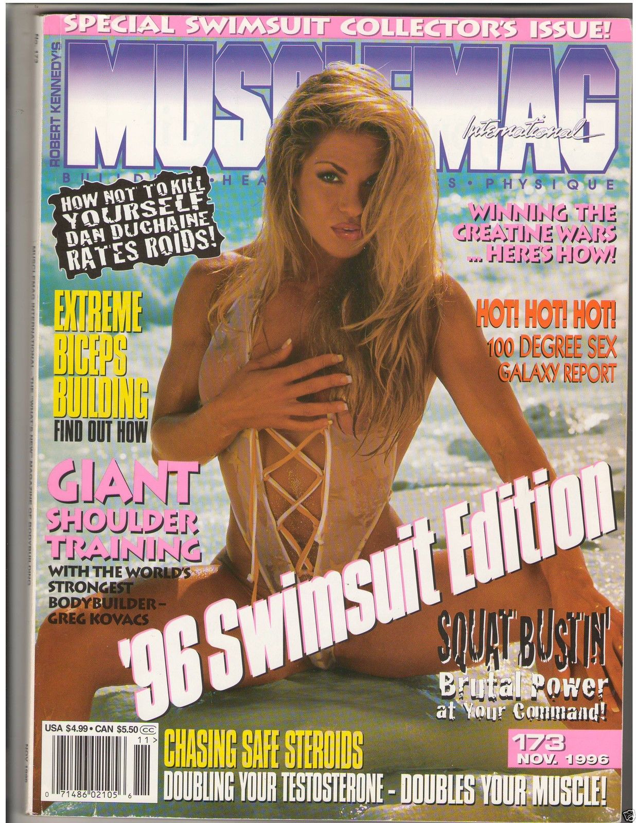 Muscle Mag Magazine November 1996 Magazine PWcatalog