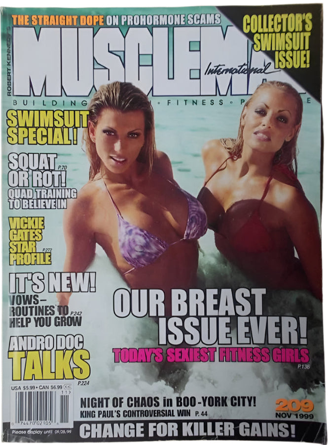 Muscle Mag Magazine November 1999 Magazine PWcatalog