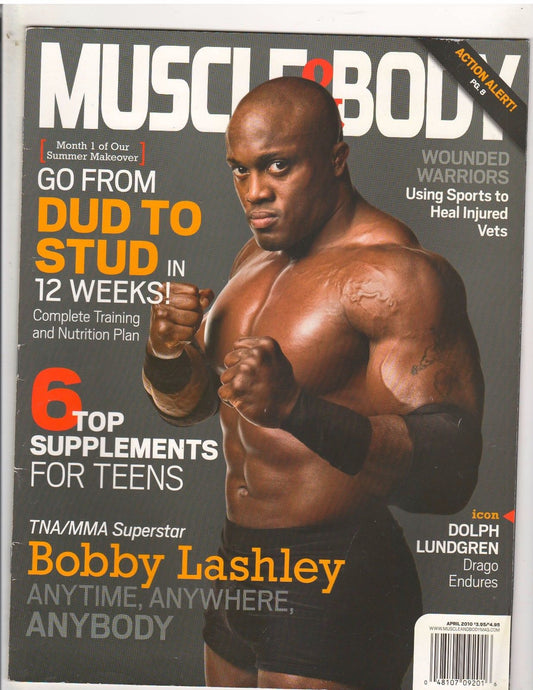 Muscle & Body April 2010 Bobby Lashley