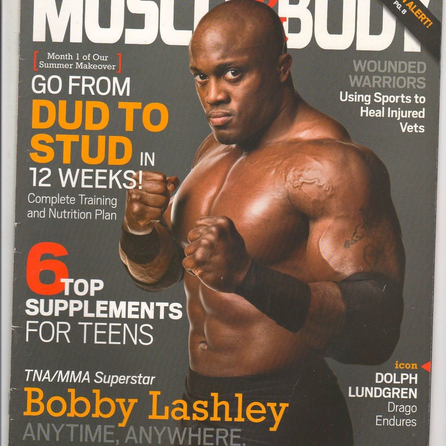 Muscle & Body April 2010 Bobby Lashley Magazine PWcatalog