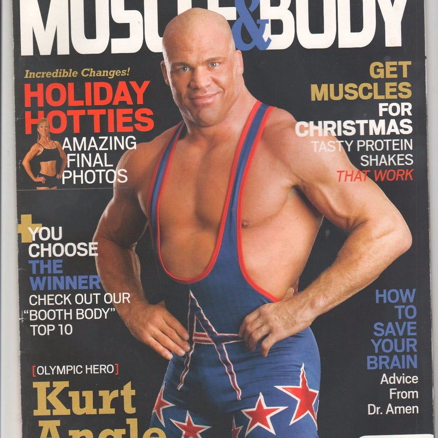 Muscle & Body December 2010 Kurt Angle Magazine PWcatalog