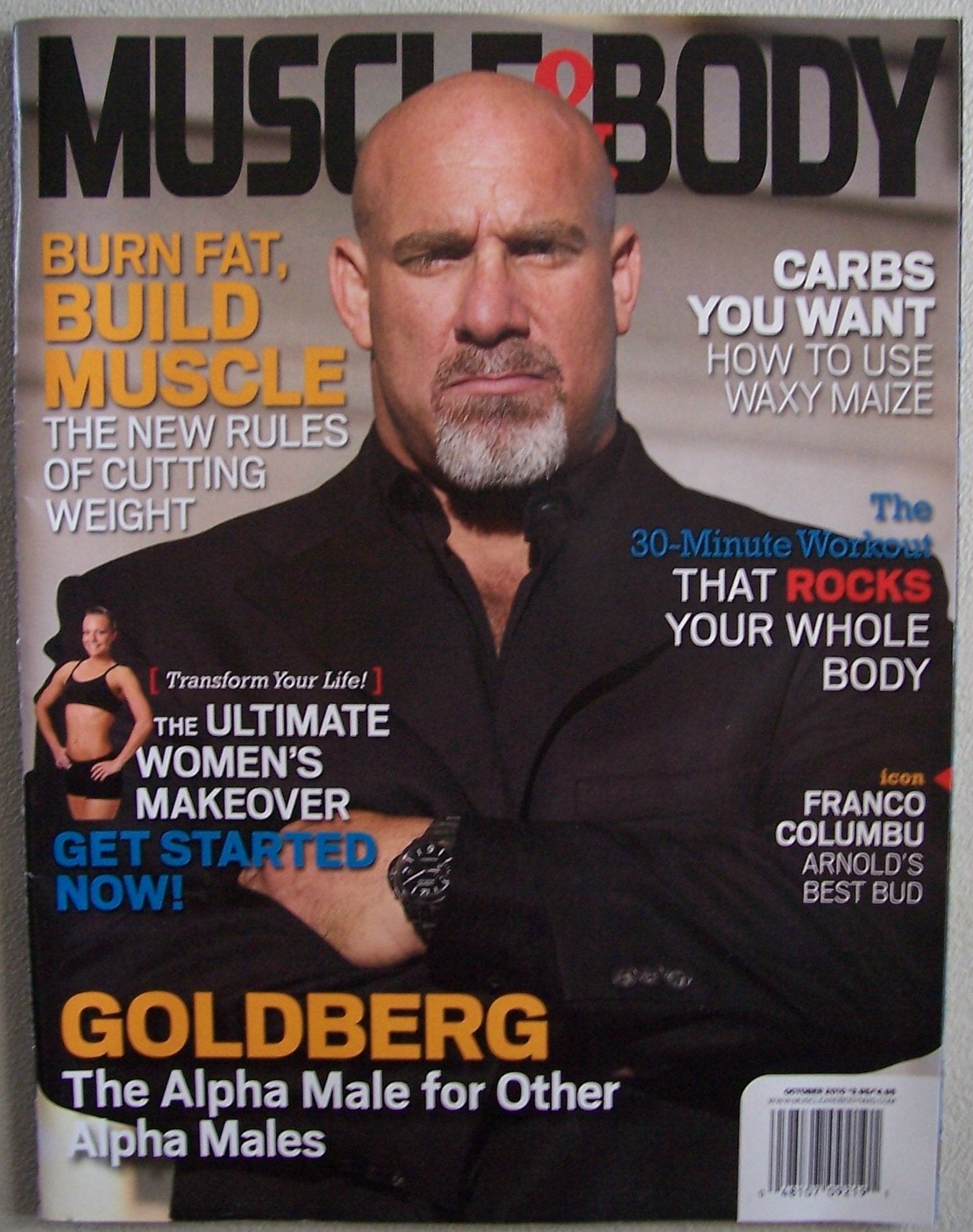 Muscle & Body October 2010 - Bill Goldberg