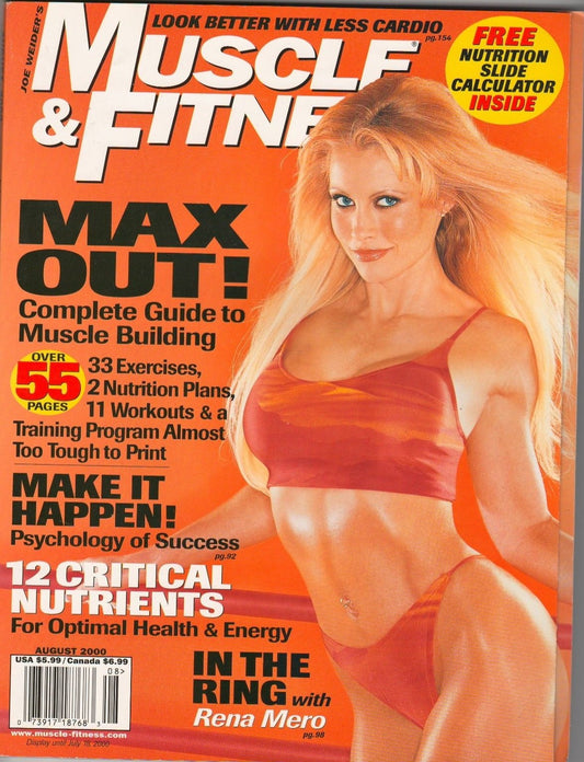 Muscle & Fitness August  2000 Sable