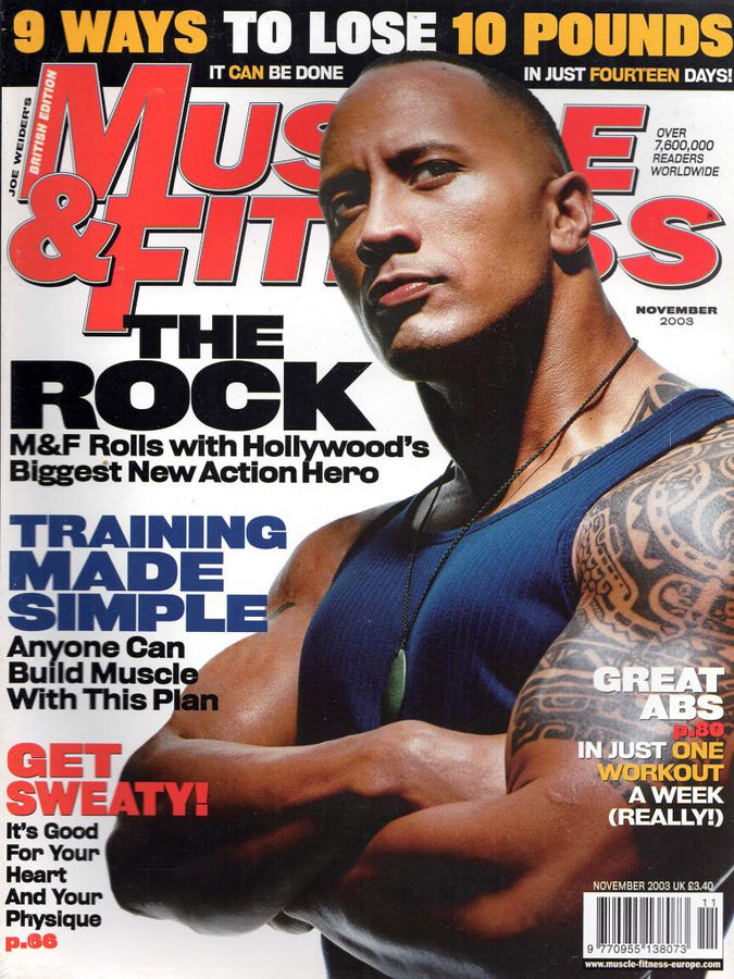 Muscle & Fitness November 2003 UK Magazine PWcatalog